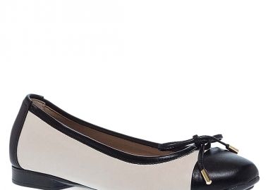 Γυναικείες Δερμάτινες Μπαλαρίνες Maison Minrelle 10429000 - MAISON MINRELLE - 