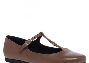 Γυναικείες Δερμάτινες Μπαλαρίνες Maison Minrelle 10432018 - MAISON MINRELLE - 