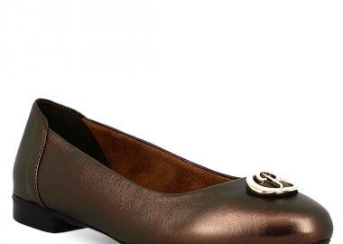 Γυναικείες Δερμάτινες Μπαλαρίνες Parex 10426006 - PAREX - 