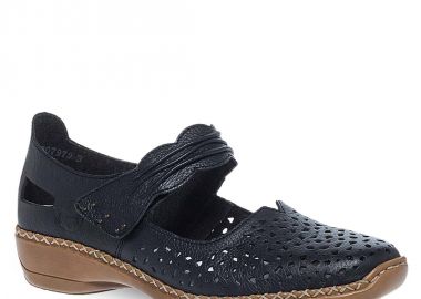 Γυναικείες Δερμάτινες Μπαλαρίνες Rieker 41399-14 - RIEKER - 