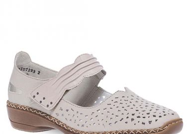 Γυναικείες Δερμάτινες Μπαλαρίνες Rieker 41399-60 - RIEKER - 