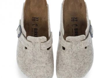 Γυναικείες Δερμάτινες Παντόφλες Σπιτιού Birkenstock Bk0Sh102316000354600 - BIRKENSTOCK - 