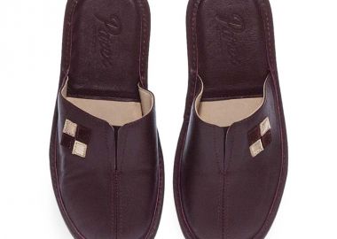 Γυναικείες Δερμάτινες Παντόφλες Σπιτιού Parex 10130229 - PAREX - 