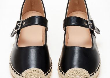 Γυναικείες εσπαντρίγιες με μπαρέτα - Μαύρο - Issue - 