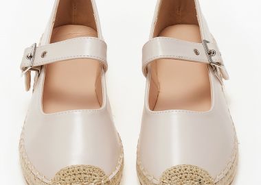 Γυναικείες εσπαντρίγιες με μπαρέτα - Μπεζ - Issue - 