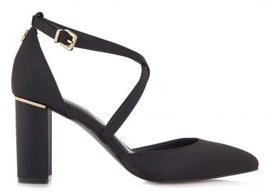 Γυναικείες Γόβες Exe Leslie-228 Μαύρες Σατέν V17002884049 - Exe - 