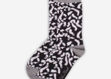 Γυναικείες Κάλτσες John Frank BlackWhite 36-40 WJFLSBW19-06 Μαύρο - John Frank - 