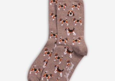 Γυναικείες Κάλτσες John Frank Dog wjflsfun19-02 36-40 Καφέ - John Frank - 