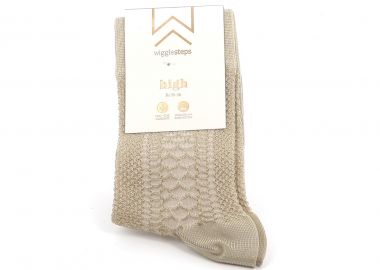 Γυναικείες Κάλτσες Wigglesteps Χρώματος Μπεζ FLOSS SNACK BEIGE - WIGGLESTEPS - 
