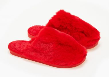 Γυναικείες παντόφλες - Κόκκινο - Issue - 