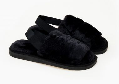 Γυναικείες παντόφλες - Μαύρο - Issue - 