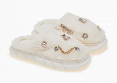 Γυναικείες παντόφλες - Μπεζ - Issue - 