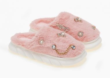 Γυναικείες παντόφλες - Ροζ - Issue - 