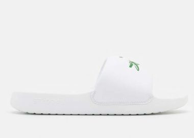 Γυναικείες Παντόφλες Lacoste Serve Slide 45CFA0002082 Λευκό Πράσινο - Lacoste - 