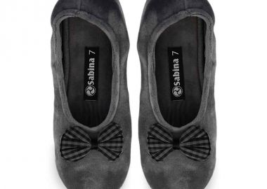 Γυναικείες Παντόφλες Σπιτιού Sabina Φιόγκος 10126411 - SABINA - 