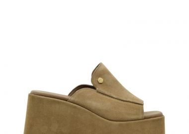 Γυναικείες πλατφόρμες KOMIS&KOMIS E212 κάμελ δέρμα καστόρ - KOMIS&KOMIS - 