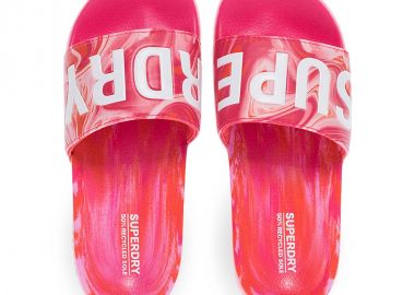 Γυναικείες Σαγιονάρες Θαλάσσης Με Φάσα Superdry Wf310218A-1 - SUPERDRY - 