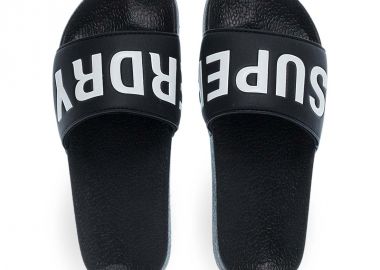 Γυναικείες Σαγιονάρες Θαλάσσης Με Φάσα Superdry Wf310256A Black - SUPERDRY - 