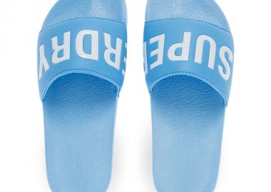 Γυναικείες Σαγιονάρες Θαλάσσης Με Φάσα Superdry Wf310256A Blue Sea - SUPERDRY - 