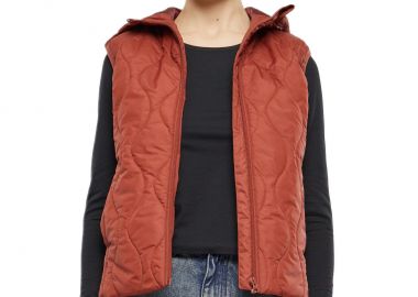 Γυναικείο Αμάνικο Μπουφάν Puffer TB7009 Urban Classics Darkrust - Urban Classics - 