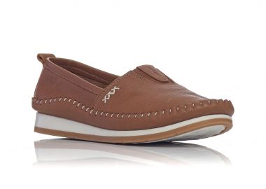 Γυναικείο ανατομικό δερμάτινο μοκασίνι Safe Step PH4929 - Safe Step Pharmacy - 