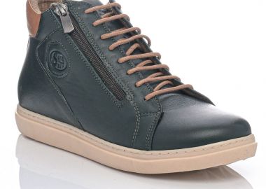 Γυναικείο ανατομικό δερμάτινο μποτάκι Safe Step PH4905 - Safe Step - 