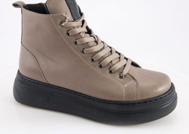 Γυναικείο ανατομικό δερμάτινο μποτάκι Safe Step PH4942 - Safe Step Pharmacy - 