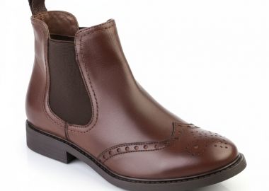 Γυναικείο ανατομικό δερμάτινο μποτάκι Sunshine 1425 - Sunshine - 