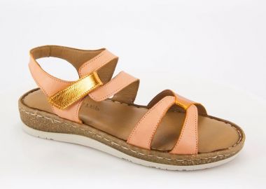 Γυναικείο ανατομικό δερμάτινο πέδιλο Safe Step PH4935 - Safe Step Pharmacy - 