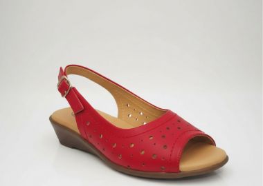 Γυναικείο ανατομικό δερμάτινο πέδιλο Sunshine 2736 - Sunshine - 