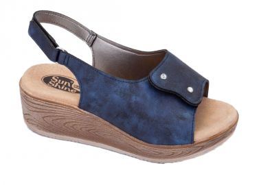 Γυναικείο ανατομικό δερμάτινο πέδιλο Sunshine 2771 - Sunshine - 