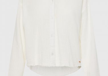 Γυναικείο βαμβακερό πουκάμισο - FUNKY BUDDHA - 