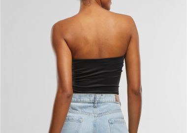 Γυναικείο Bandeau Cropped Top TB7524-00007 Urban Classics Black - Urban Classics - 