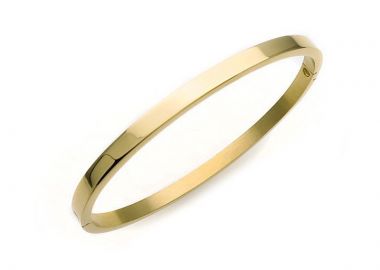 Γυναικείο βραχιόλι από ατσάλι gold BG184 - Asimenio - 