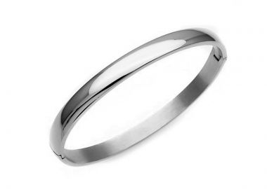 Γυναικείο βραχιόλι χειροπέδα ατσάλι BG218 - Asimenio - 