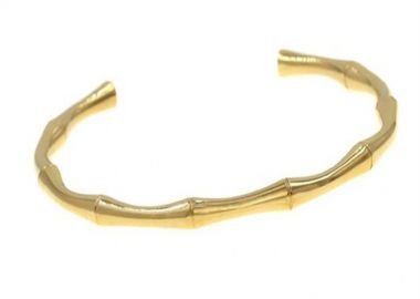 Γυναικείο βραχιόλι μοντέρνο από επιχρυσωμένο ατσάλι -  - 