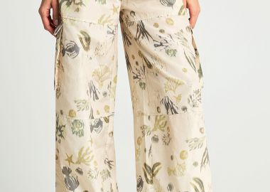 Γυναικείο cargo παντελόνι - FUNKY BUDDHA - 