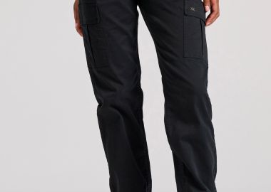 Γυναικείο cargo παντελόνι με cuffed τελείωμα - FUNKY BUDDHA - 