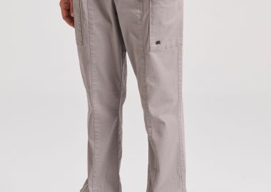 Γυναικείο cargo παντελόνι με διπλή πιέτα - FUNKY BUDDHA - 