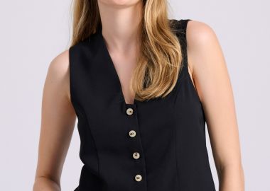 Γυναικείο cropped γιλέκο - FUNKY BUDDHA - 