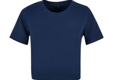 Γυναικείο Cropped T-Shirt BY042 Build Your Brand Light Navy - BYB - 