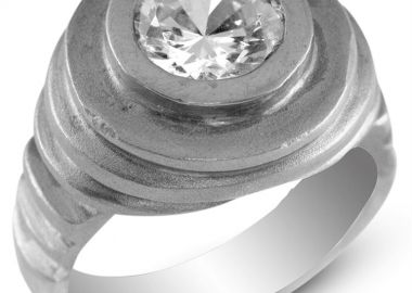 Γυναικείο δαχτυλίδι από ασήμι 925 με πέτρα ζιργκόν -  - 