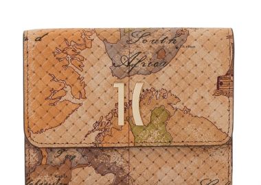 Γυναικείο Δερμάτινο Πορτοφόλι Alviero Martini LPP9586480010 Ταμπά Geo Natural - Alviero Martini 1a Classe - 