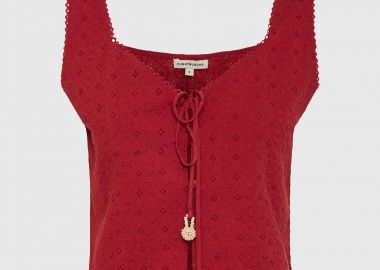 Γυναικείο embroidery crop top - FUNKY BUDDHA - 