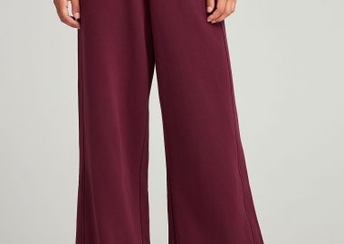 Γυναικείο flare fit παντελόνι φόρμας - FUNKY BUDDHA - 