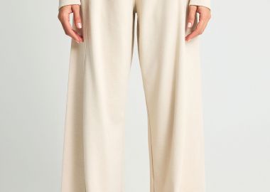 Γυναικείο flare fit παντελόνι φόρμας - FUNKY BUDDHA - 