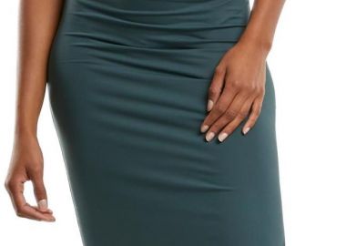 Γυναικείο Φόρεμα Bandeau Midi TB7468 Urban Classics Bottlegreen - Urban Classics - 