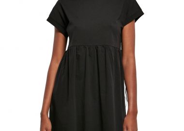 Γυναικείο Φόρεμα Organic Empire Valance TB5040 Urban Classics Black - Urban Classics - 