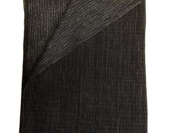 Γυναικείο φουλάρι με λαμπερή πλέξη - SOU - 