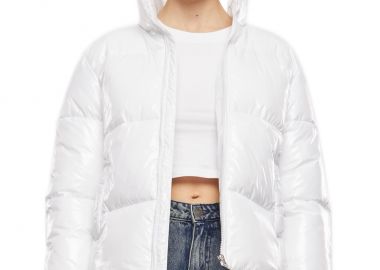 Γυναικείο Φουσκωτό Μπουφάν (Puffer) TB7003-00220 Urban Classics Shiny White - Urban Classics - 